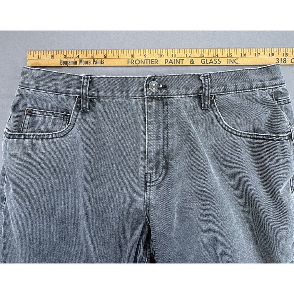 RedHead Flannel Lined Jeans Men's 38x30 Relaxed Fit Gray Washed Denim - Picture 6 of 10